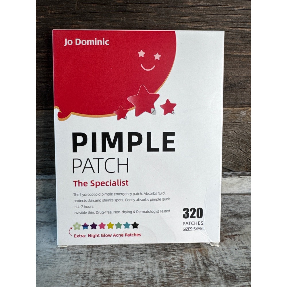 Star Pimple Patches Variety Pack | 320 Count S/M/L Colorful Stars | MSRP $25